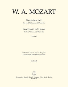 [87627] Concertone C-Dur KV 190