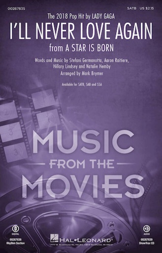 [316245] I'll never love again (aus A Star Is Born)