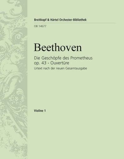 [197463] Ouvertüre "Die Geschöpfe des Prometheus" op. 43