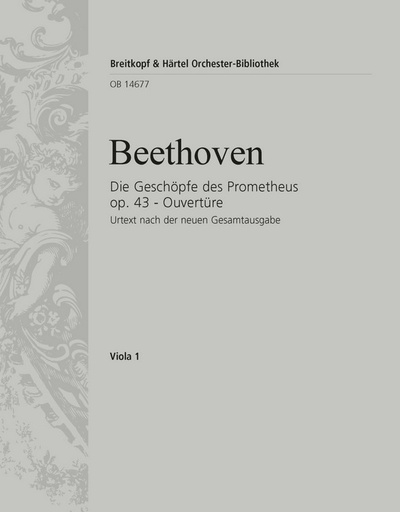 [197465] Die Geschöpfe des Prometheus - Ouvertüre op. 43