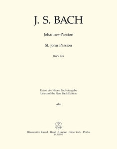 [124176] Johannespassion, BWV 245