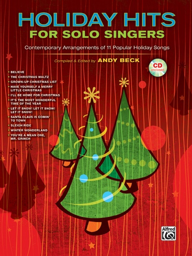 [240676] Holiday Hits for Solo Singers