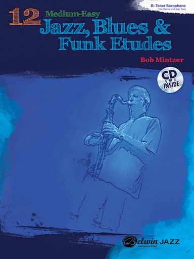 [266866] 12 Medium-Easy Jazz, Blues & Funk Etudes