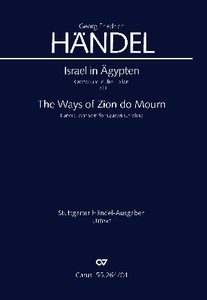 [235464] Israel in Egypt, HWV 54 - Teil I = Funeral Anthem for Queen Caroline, HWV 264