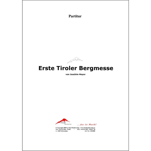 [229785] Erste Tiroler Bergmesse