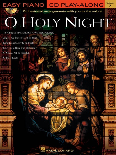 [139847] O Holy Night - Easy Piano CD Play-Along Vol. 7
