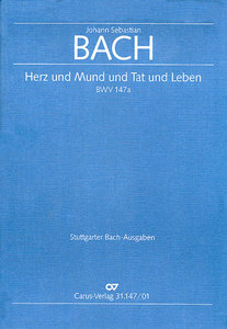 [92734] Herz und Mund und Tat und Leben, BWV 147a