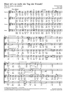 [92753] Heut ist's so recht ein Tag der Freude / Dnes do skoku a do pisnicky, op. 63/5