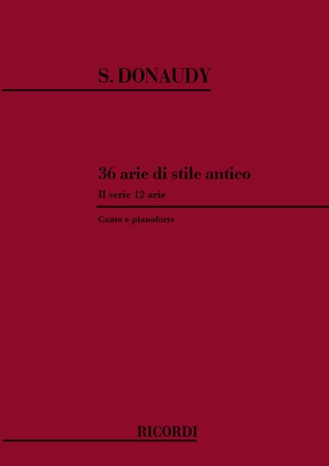 [72967] 36 Arie di Stile Antico Band 2
