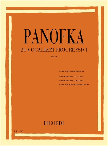 [73042] 24 Vocalizzi Progressivi op. 85