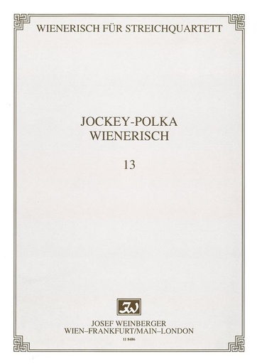 [8390] Jockey Polka op. 278 / Wienerisch op. 207