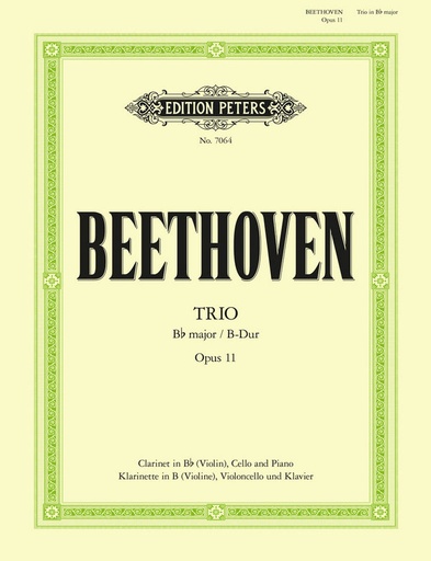 [5915] Trio B-Dur op. 11 "Gassenhauer-Trio"