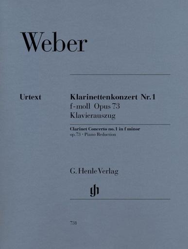 [HN-00731] Klarinetten-Konzert Nr.1 op. 73