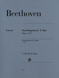 [HN-00744] Streichquartett F-Dur op. 135