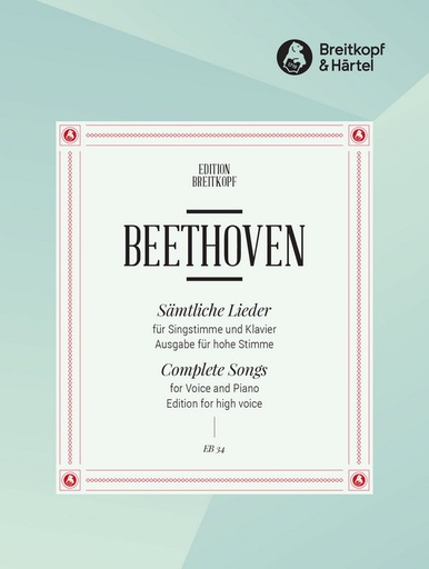 [80932] Sämtliche Lieder hohe Ausgabe