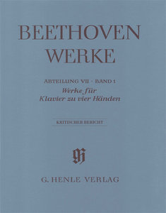 [HN-04233] Werke für Klavier zu 4 Händen - Werke VII/1