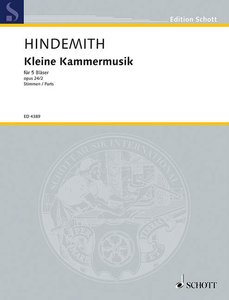 [6723] Kleine Kammermusik op. 24/2 (1922)