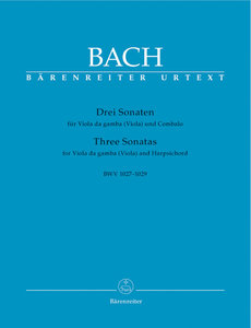 [53418] 3 Sonaten BWV 1027-1029