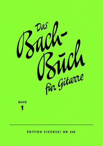 [35096] Das Bach Buch für Gitarre Band 1