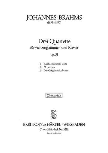 [183094] Drei Quartette, op. 31