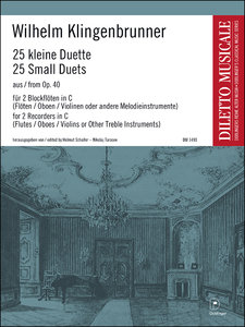 [DM-01490] 25 kleine Duette aus op. 40