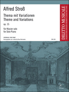 [DM-01495] Thema mit Variationen a-Moll op. 15