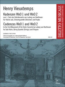 [DM-01524] Kadenzen WoO 1 und WoO 2 - Beethoven