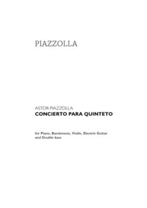 [270382] Concierto para Quinteto