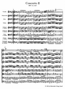 [67711] Brandenburgisches Konzert Nr. 2 F-Dur BWV1047