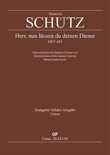 [328627] Herr nun lässest du deinen Diener SWV 433