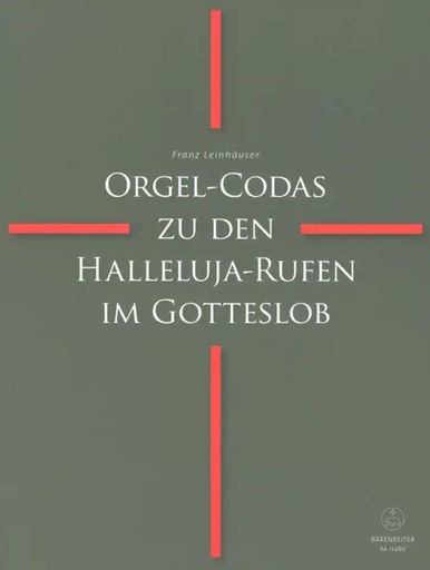 [328716] Orgel-Codas zu den Halleluja-Rufen im Gotteslob