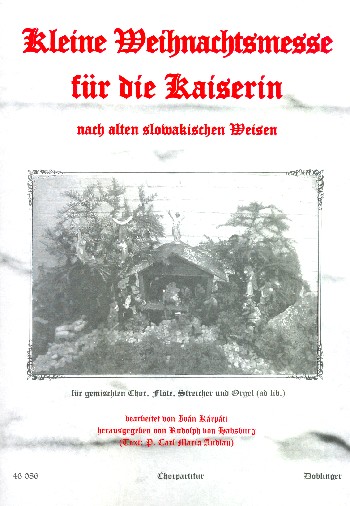 [46-00086-CHP] Kleine Weihnachtsmesse für die Kaiserin
