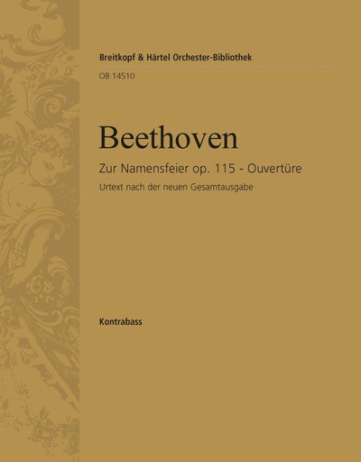 [233402] Zur Namensfeier - Ouvertüre op. 115