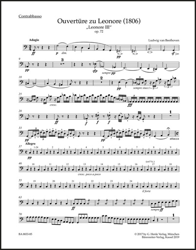 [316351] Leonore-Ouvertüre Nr. 3 op. 72