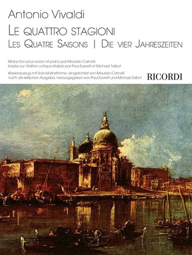 [316437] Concerto g-Moll op. 8/2 RV 315 "Le quattro stagioni/ Die vier Jahreszeiten" (1725)