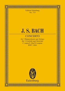 [59371] Konzert für 3 Cembali C-Dur BWV 1064