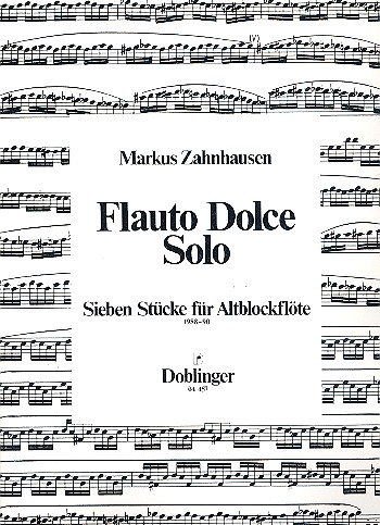 [04-00457] Flauto dolce solo