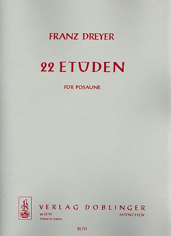 [05-00771] 22 Etüden