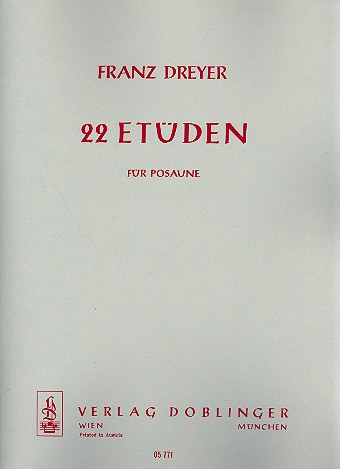 [05-00771] 22 Etüden
