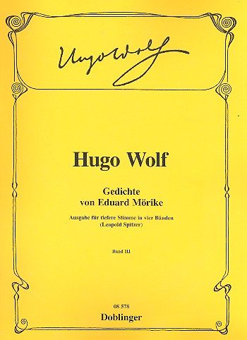 [08-00578] Gedichte von Eduard Mörike Band 3