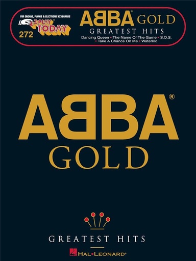 [309581] ABBA Gold - Greatest Hits E-Z Play Today Vol. 272