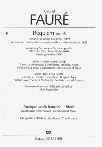 [271530] Requiem, op. 48 - Kirchenfassung 1889