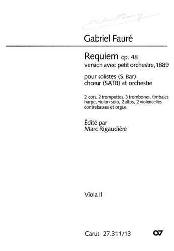 [271534] Requiem, op. 48 - Kirchenfassung 1889