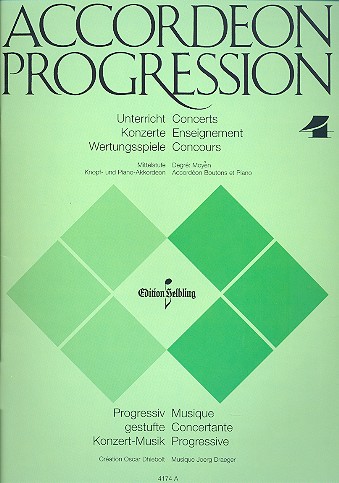 [141116] Accordeon Progression Band 4 Mittelstufe