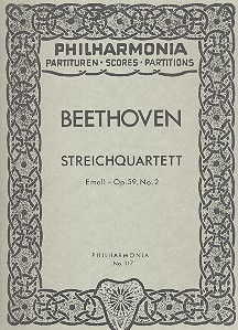 [63732] Streichquartett e-moll op. 59/2