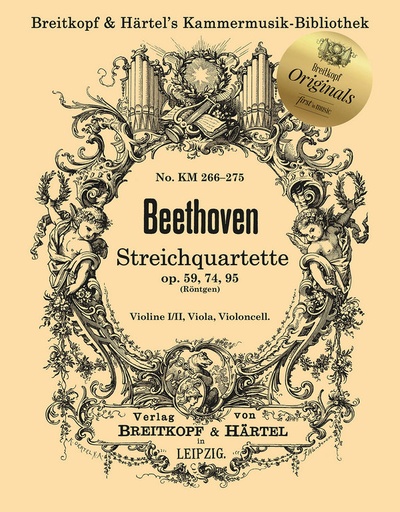 [320599] Streichquartette op. 59, 74, 95
