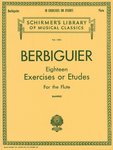 [320696] 18 Exercises or Etudes