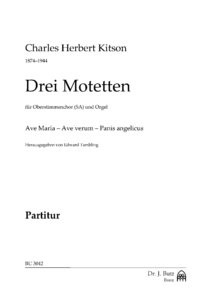 [330698] Drei Motetten