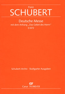 [91091] Deutsche Messe, D 872 - Orgelfassung
