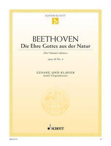 [259513] Die Ehre Gottes aus der Natur op. 48/4 (C-Dur)